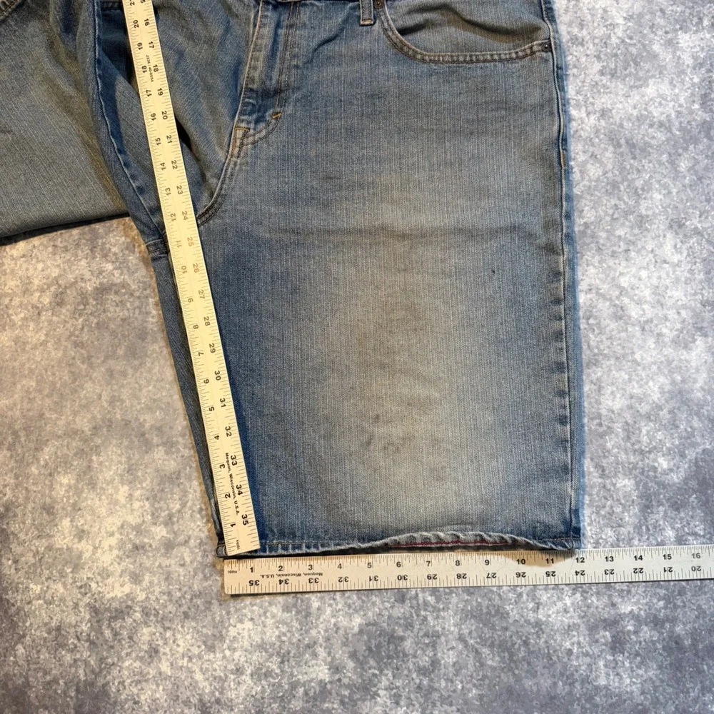 Vintage Old Navy Mens Blue Denim Jean Shorts Size 40 Medium Wash‎ Casual Jorts